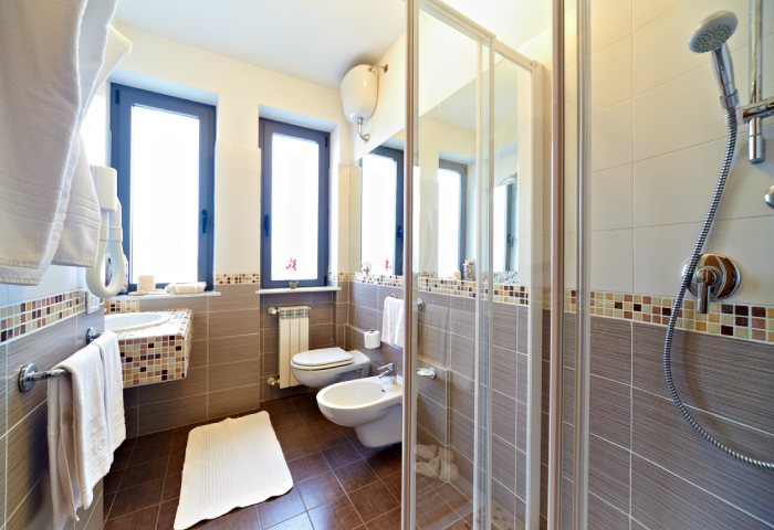 Bagno appartamento residence bilocale - Hotel Sirio a Lido di Camaiore in Versilia, Toscana Foto bagno appartamento residence bilocale - Hotel Sirio a Lido di Camaiore in Versilia, Toscana